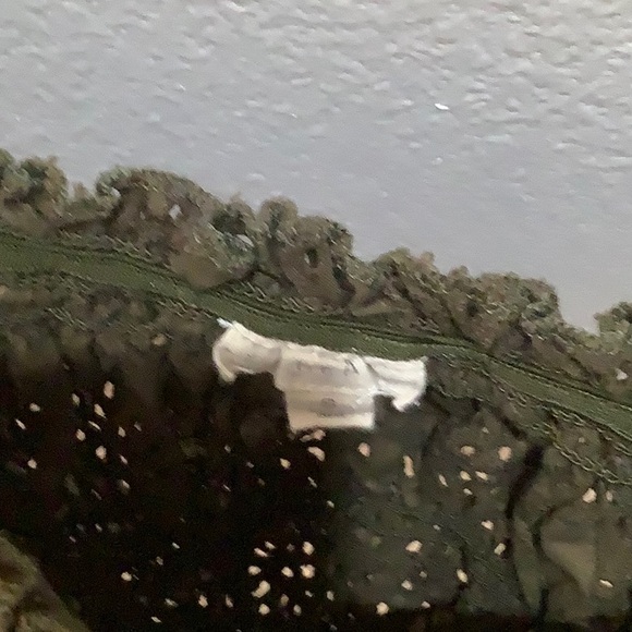 Green Ruffled Halter Top - Picture 5 of 5